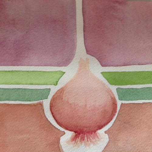 Titel: 2017 - 2Format: 12cm x 12cmTechnik: Aquarell