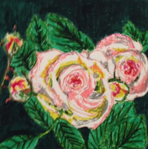 Titel: 2019 - 3Format: 12cm x 12cmTechnik: Filzstift